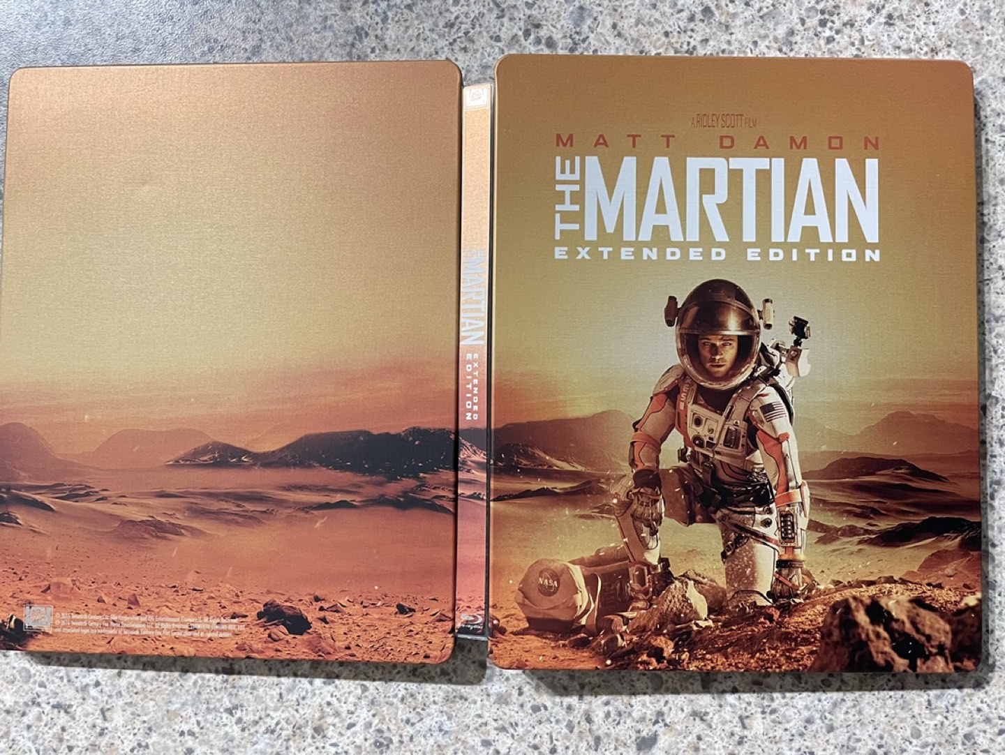 The Martian DVD/Blu-Ray Steelbook - photo 3