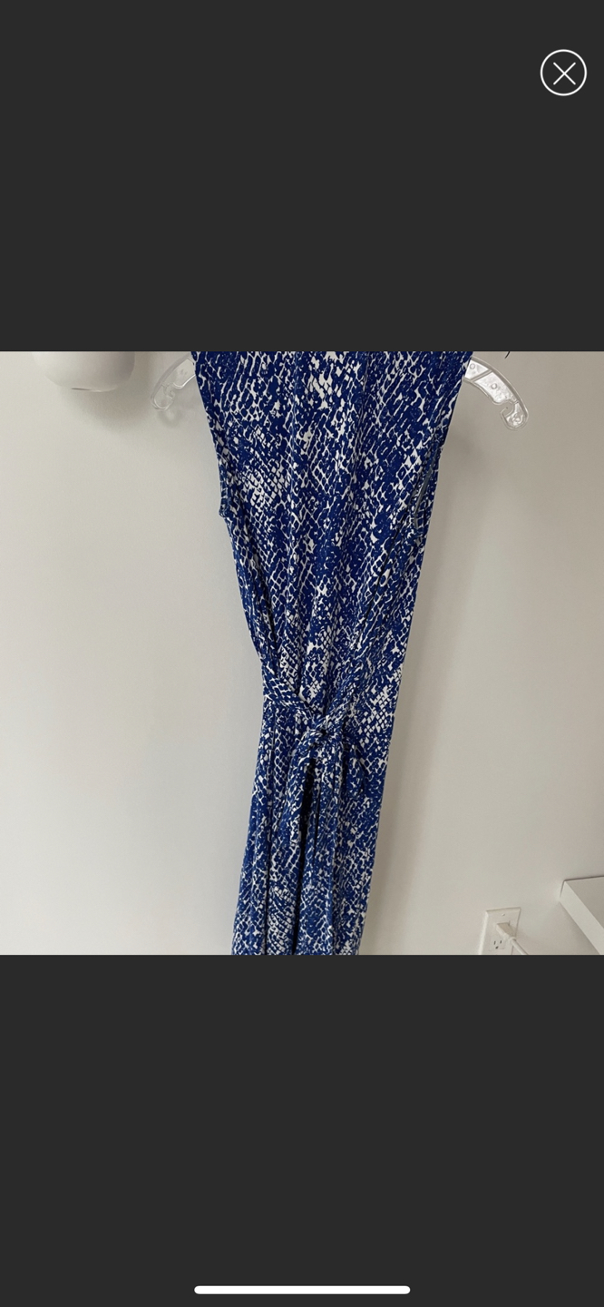 DVF Diane von Furstenberg sleeveless wrap dress image indicator(7)