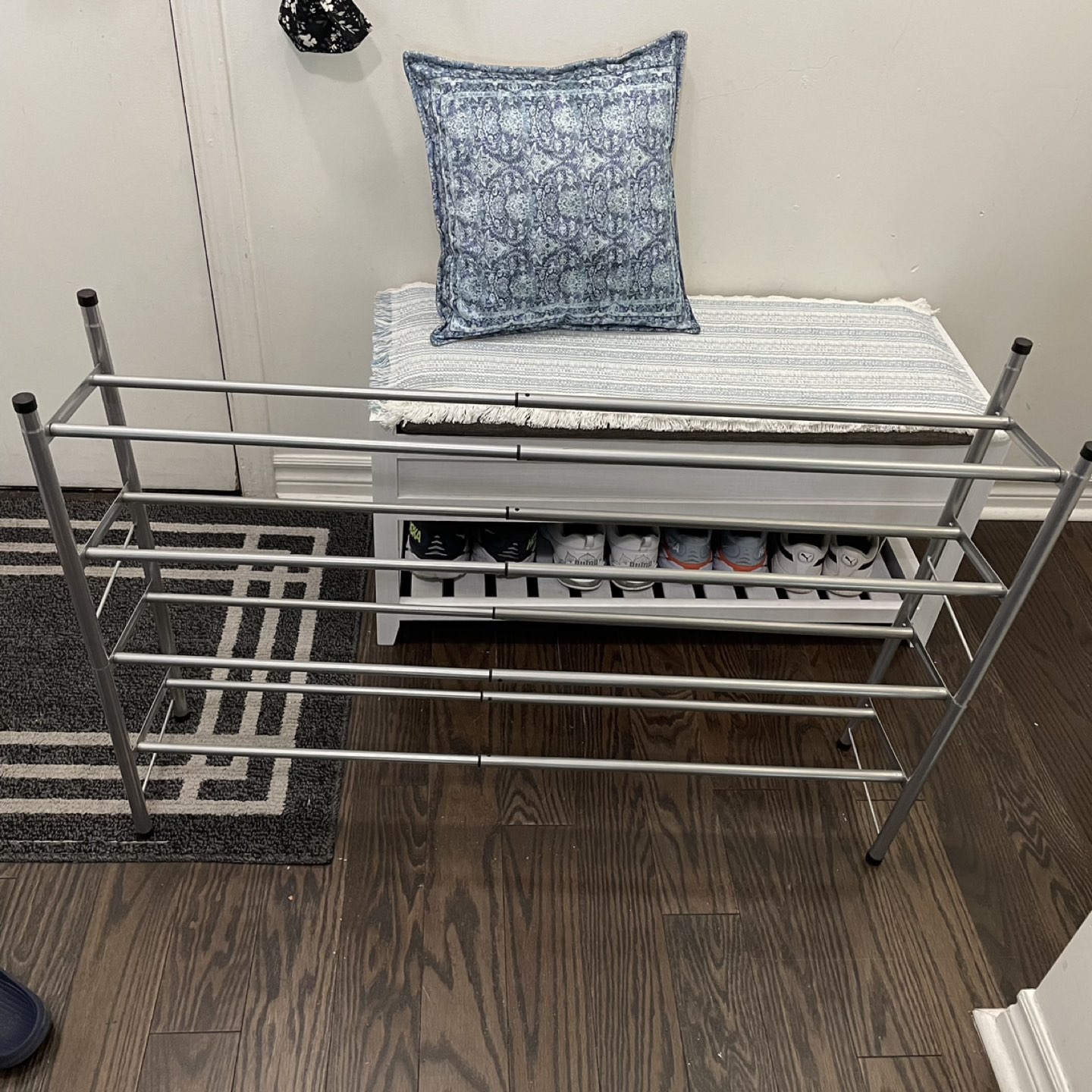 Bench with Shoe Rack - photo 5