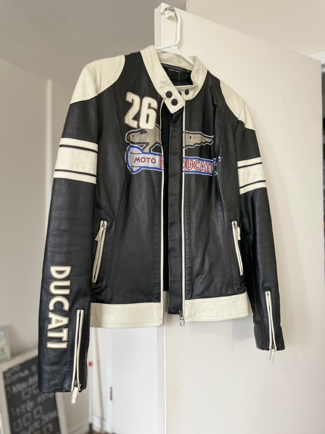 DUCATI motorcycle leather Jacket - photo 2