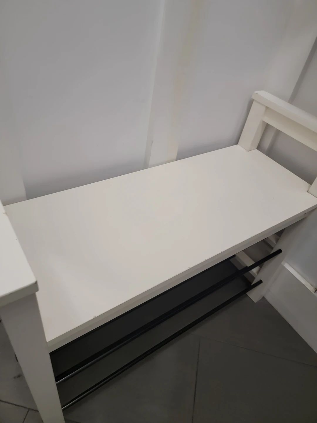 Hemnes bench with storage