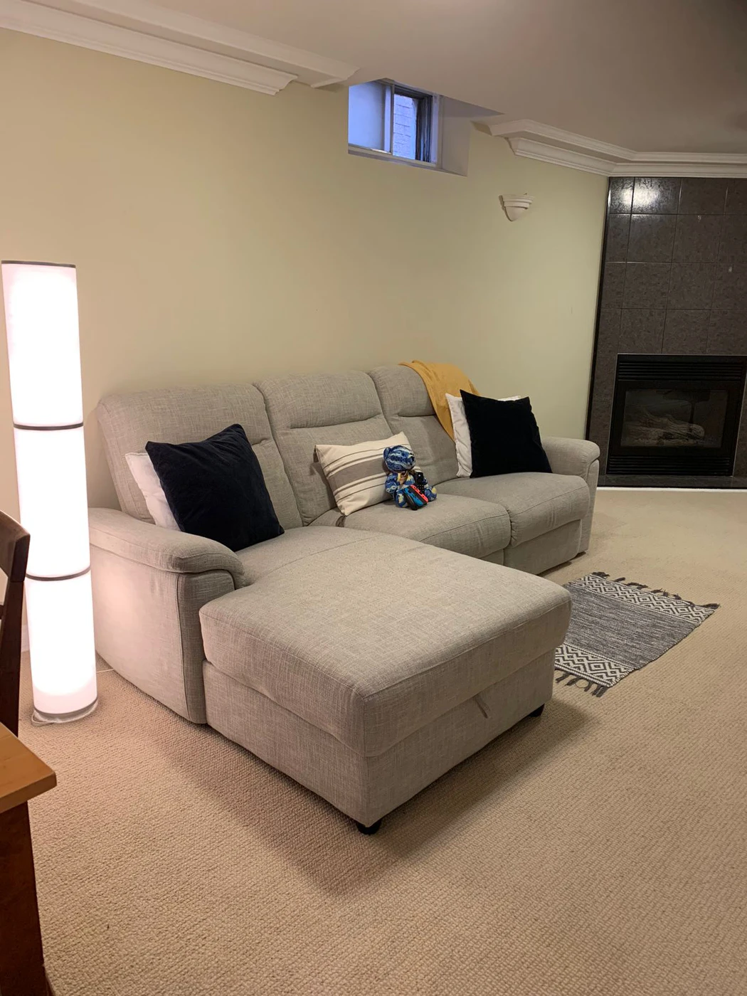 Sofa, Sectional with recliner. - photo 3