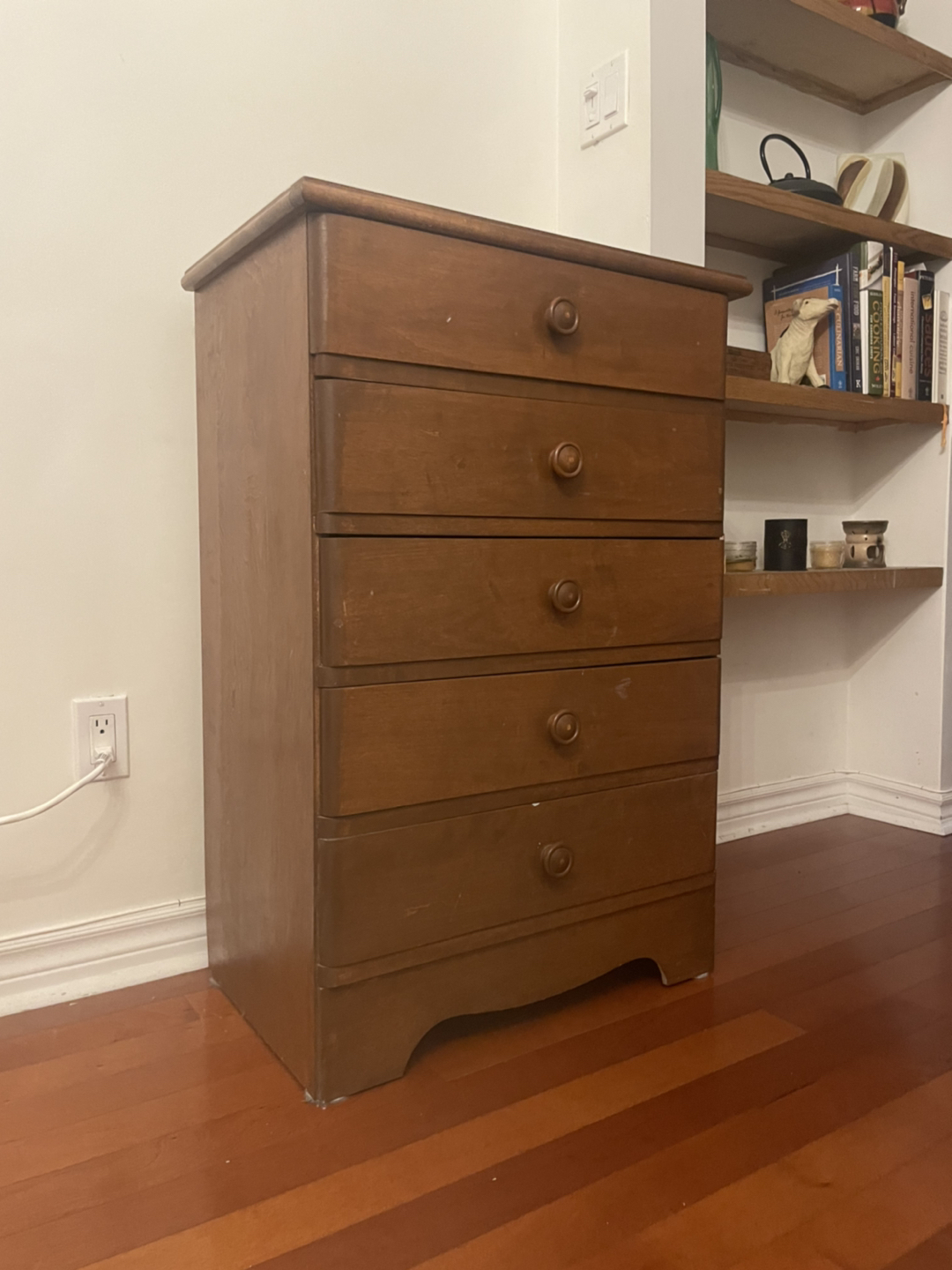 Wooden dresser antique thumbnail