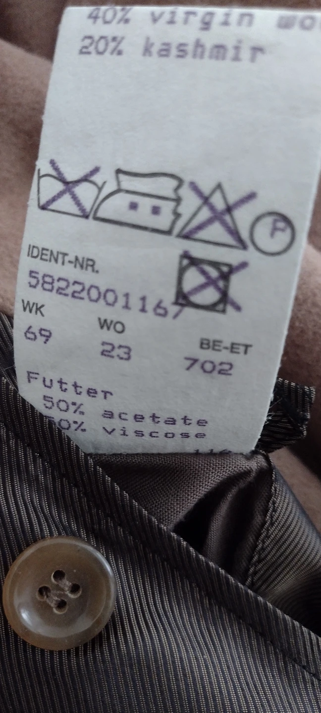 Med men's Cashmere winter coat image indicator(5)