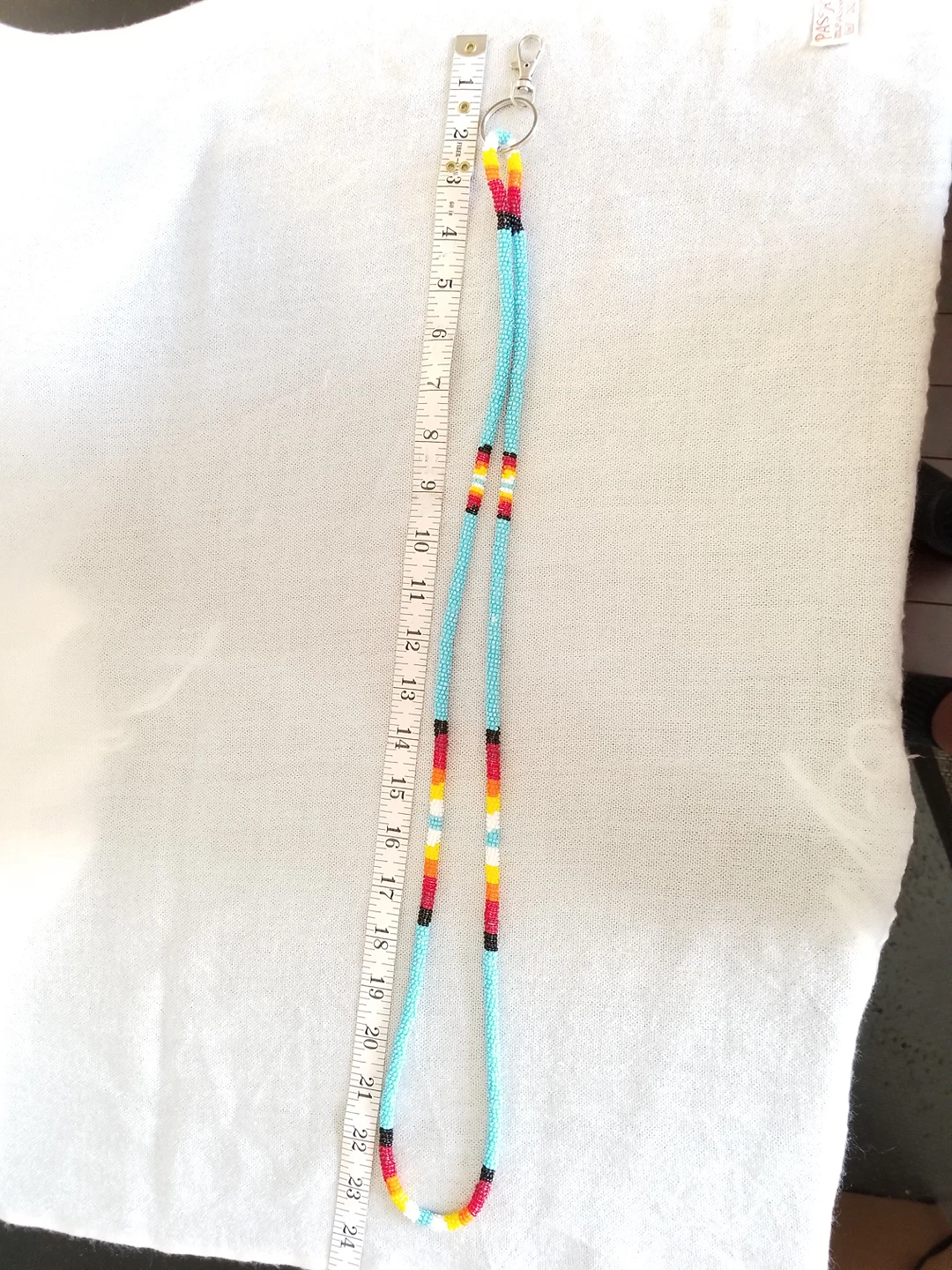 Handmade Beaded Lanyard - photo 2