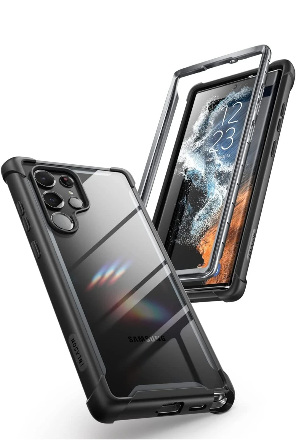 i-Blason Ares Galaxy S22 Ultra case (Black) thumbnail