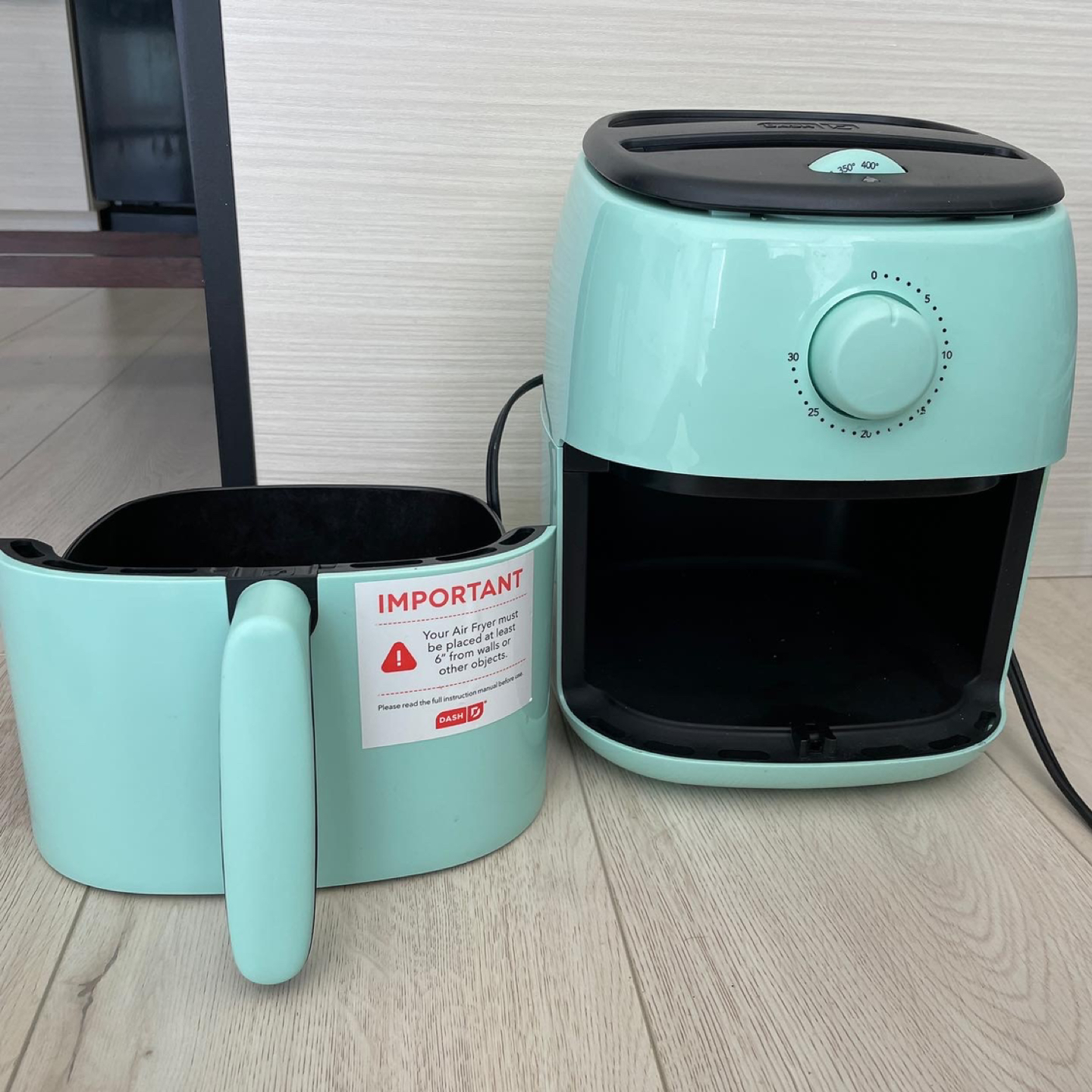 Dash air fryer 2.6 quarts - photo 2