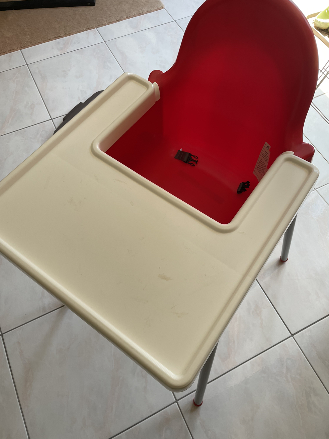IKEA kids high chair thumbnail