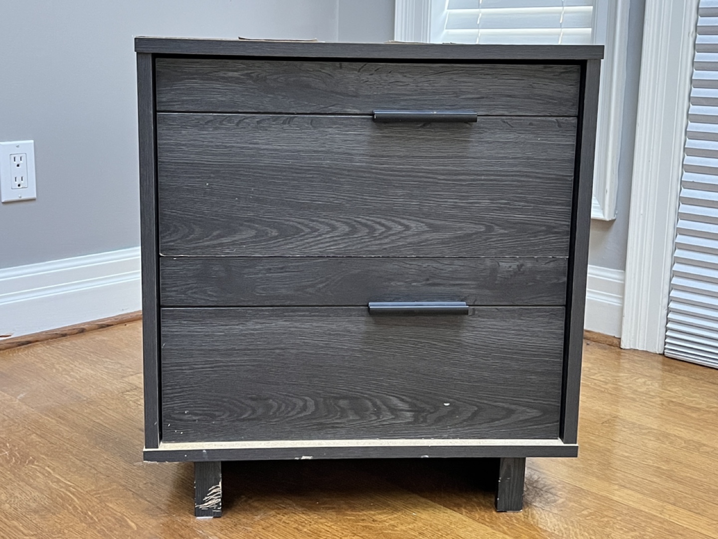Wooden Nightstand As-Is thumbnail