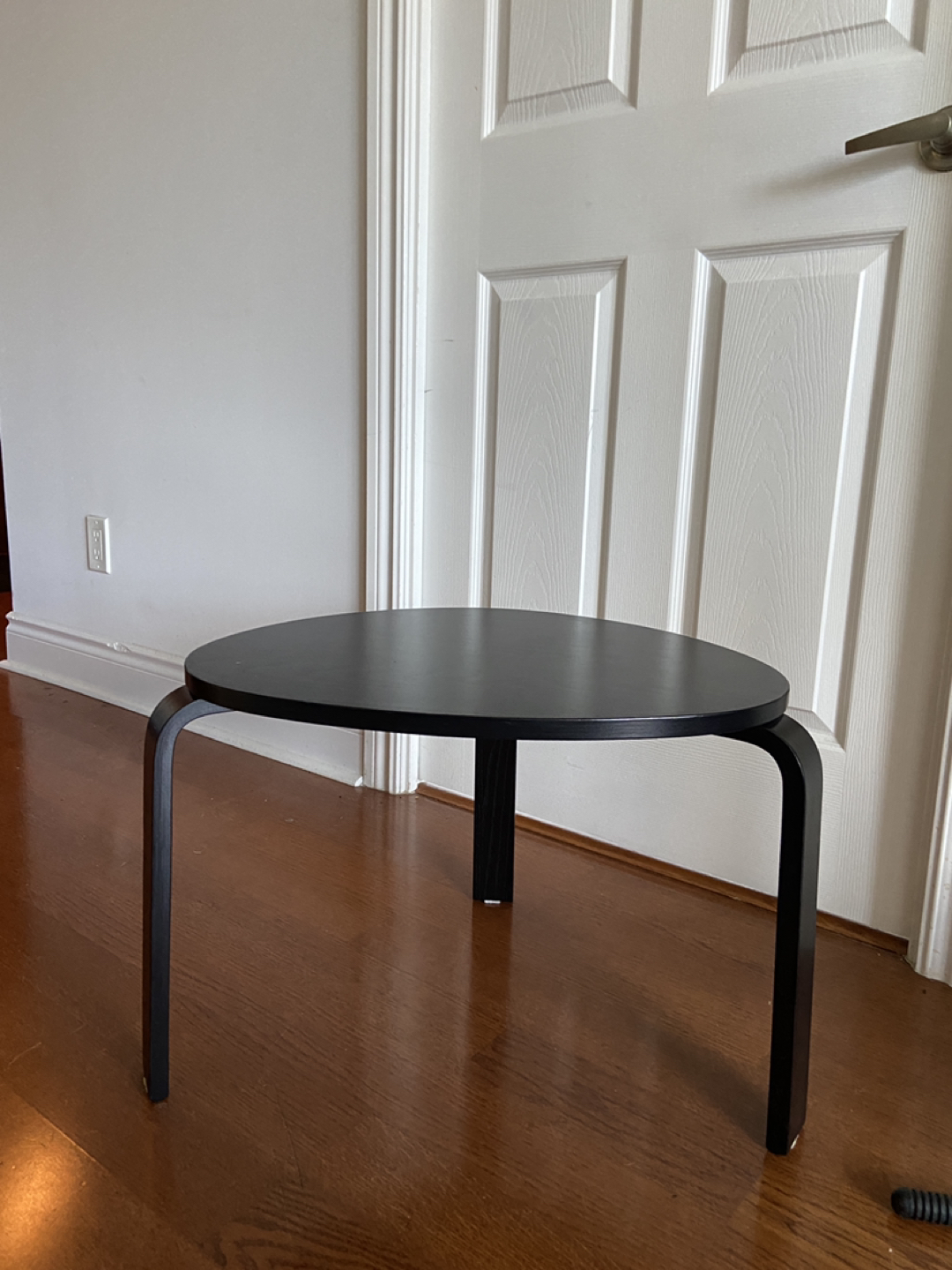 Black ikea side table thumbnail