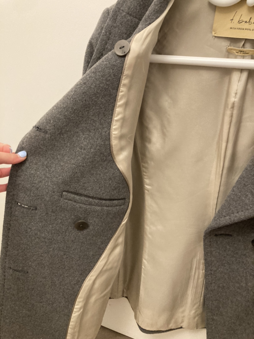 Aritzia Wool Howell Peacoat - photo 5