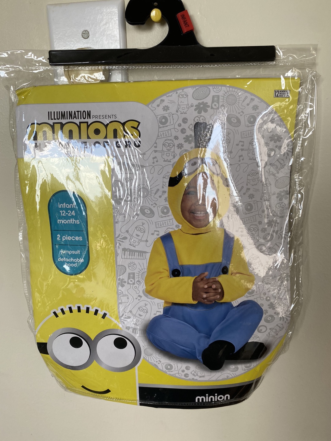 Minions costume 12-24 months