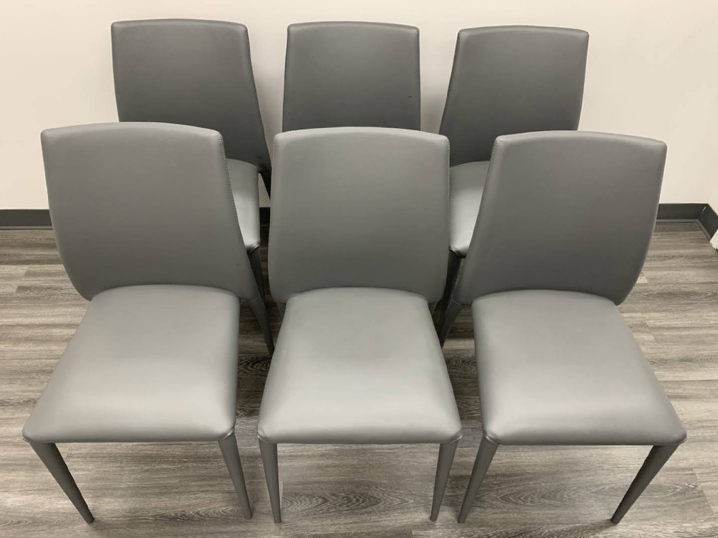 Under 1/2 Price Structube Chairs X 6 from professional office - photo 2