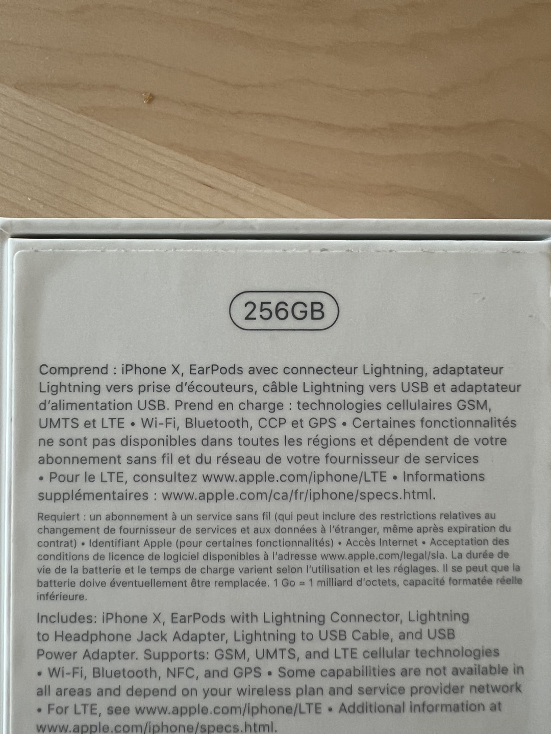 iPhone x 256GB - photo 4
