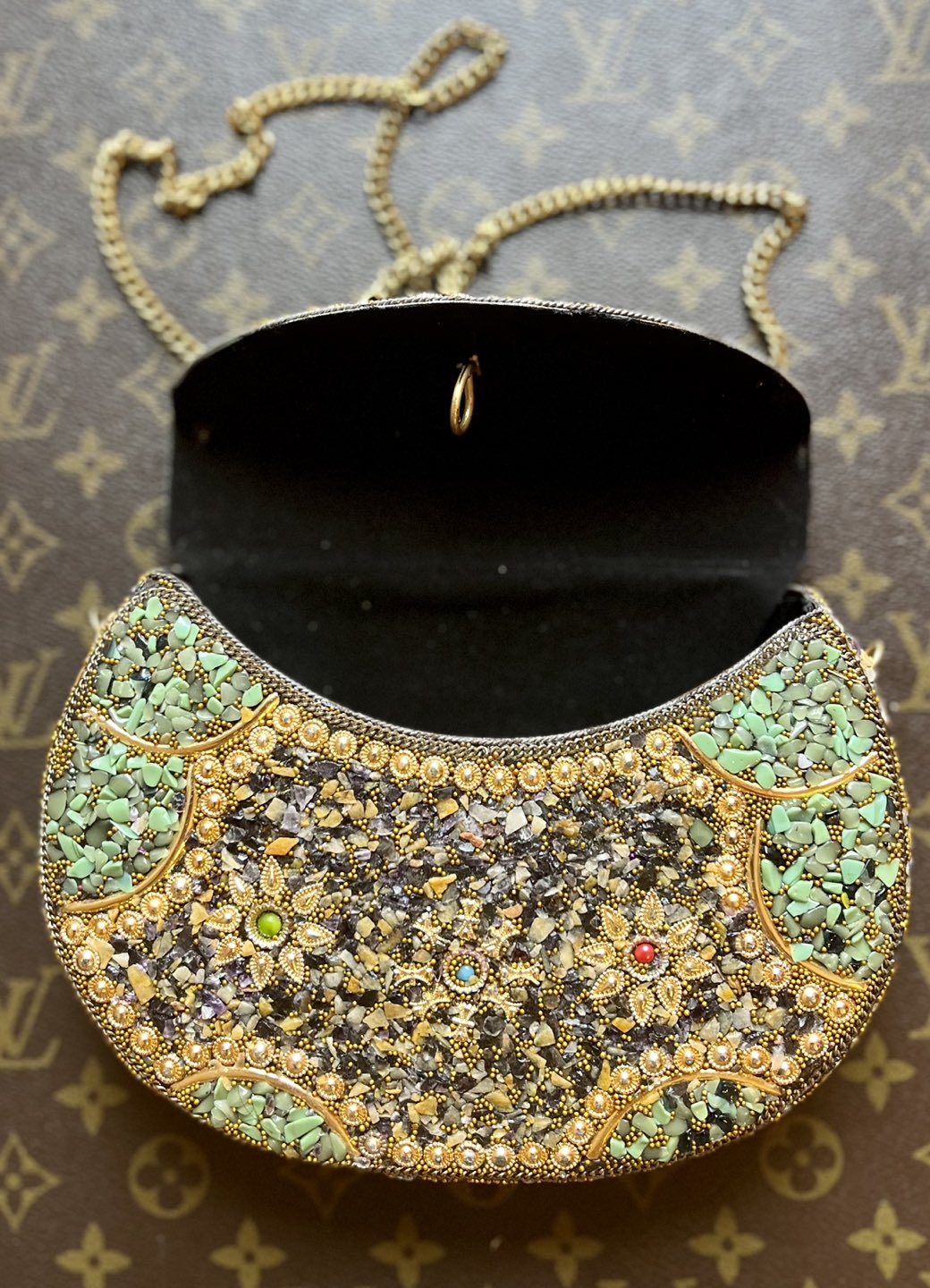 Hand Beaded Evening Bag - photo 2