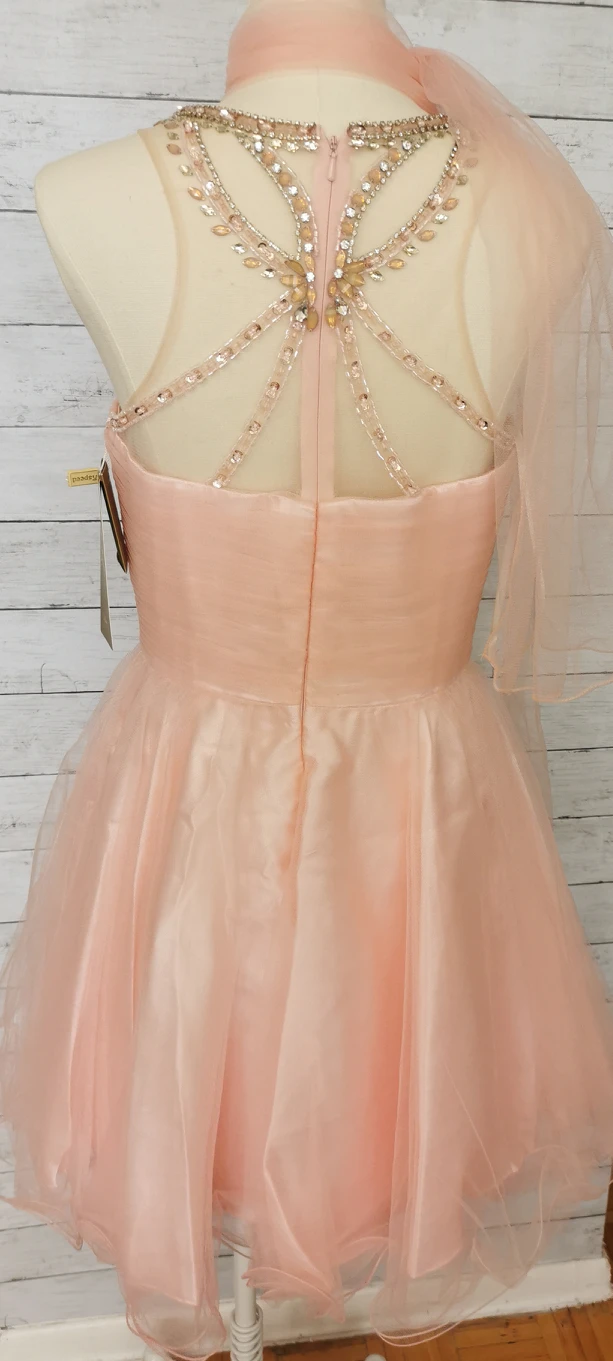 Champagne tulle Shor Prom/Grad/ Wedding guest dress. - photo 3