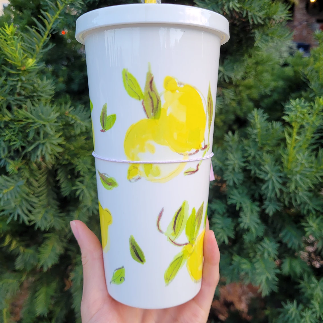 Kate Spade lemon tumbler cup image indicator(2)