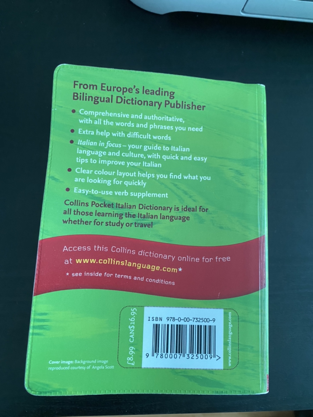 italian pocket dictionary in colour - photo 3