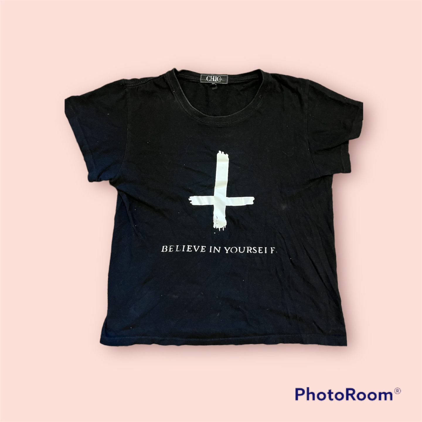 XS T-Shirt Cotton “Believe in yourself” thumbnail