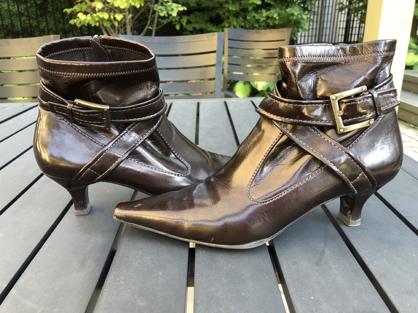 Women’s Brown Franco Sarto Boots 10M