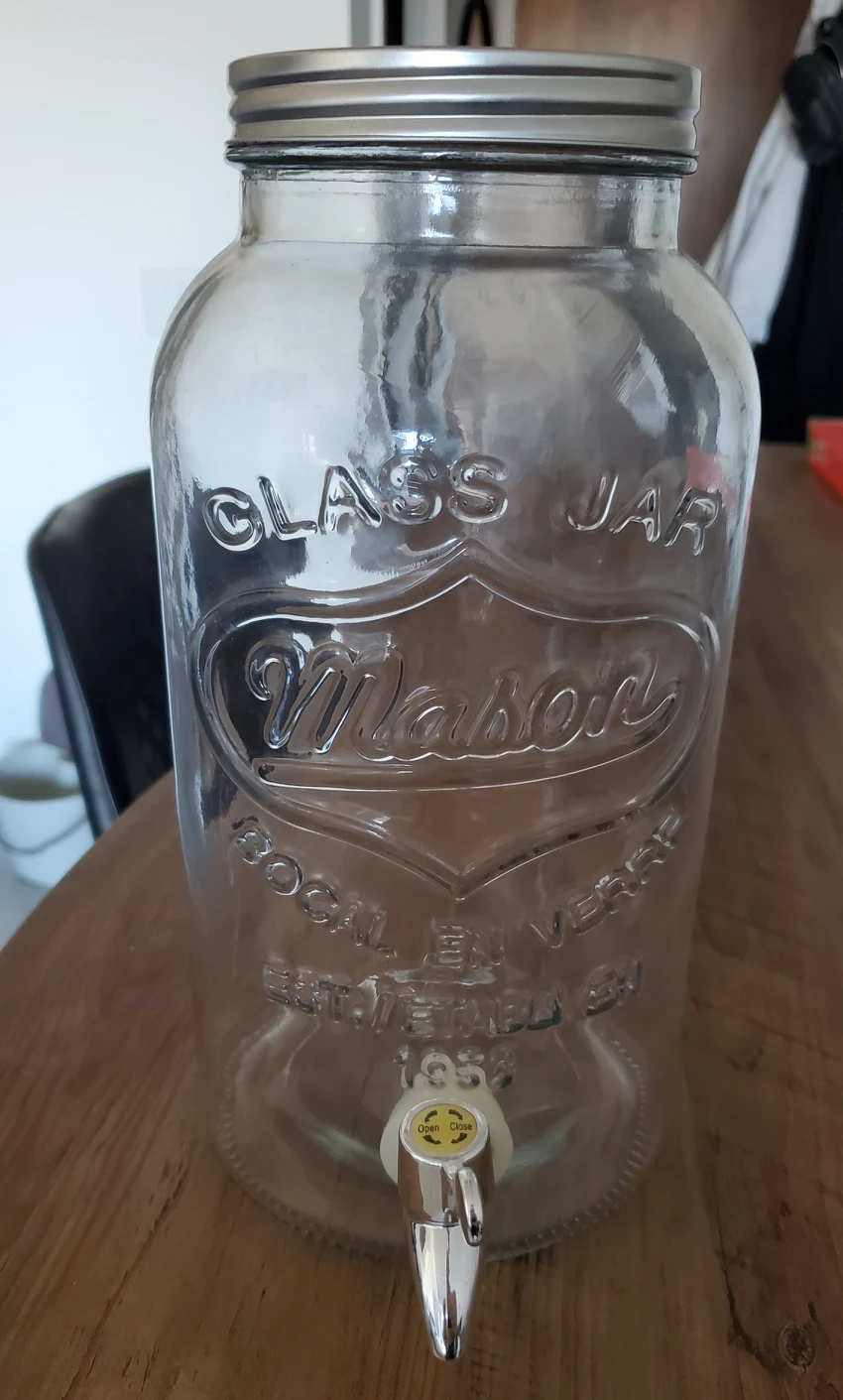 Mason Jar Beverage Dispenser