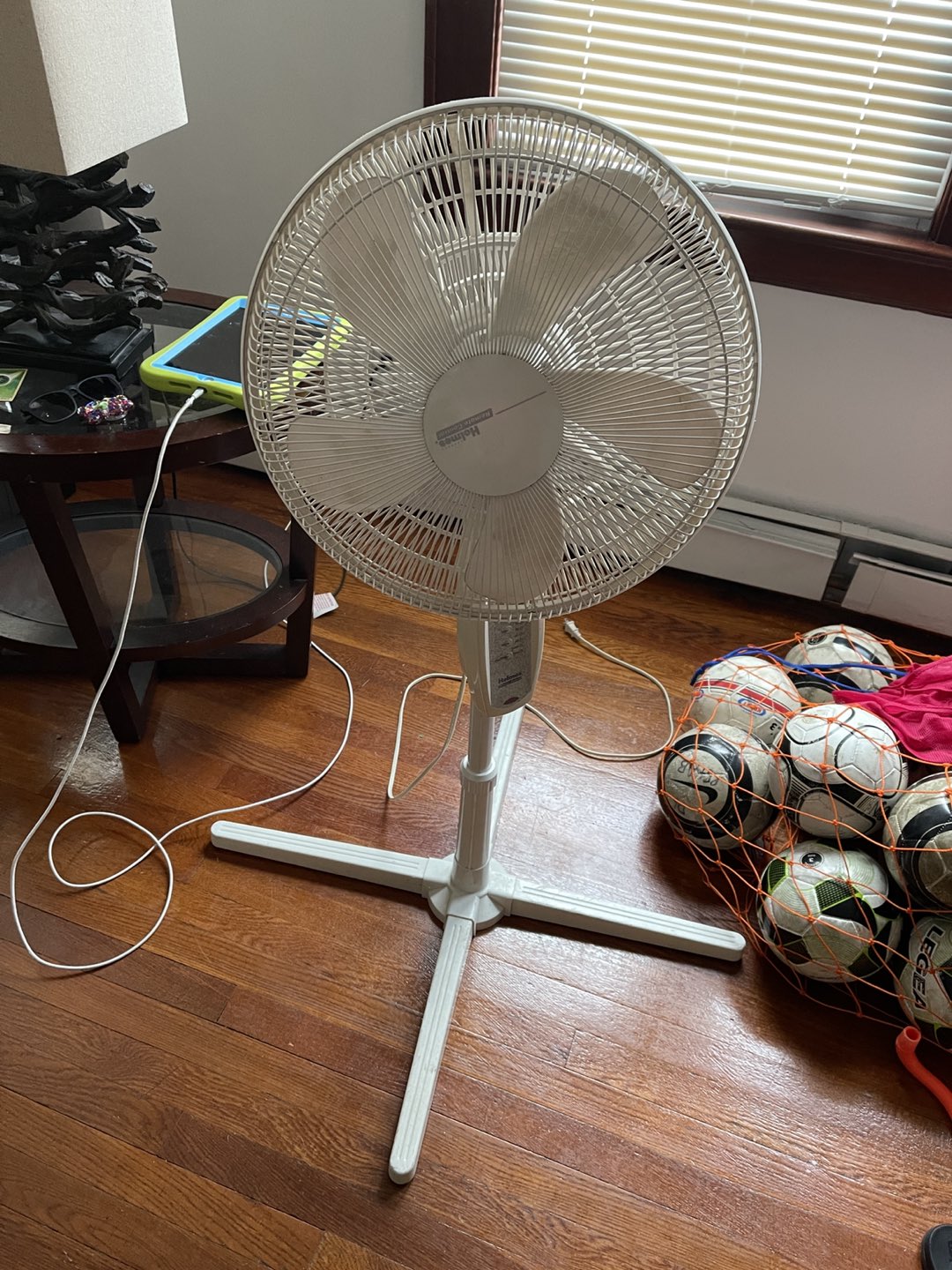 Holmes standing fan with remote thumbnail