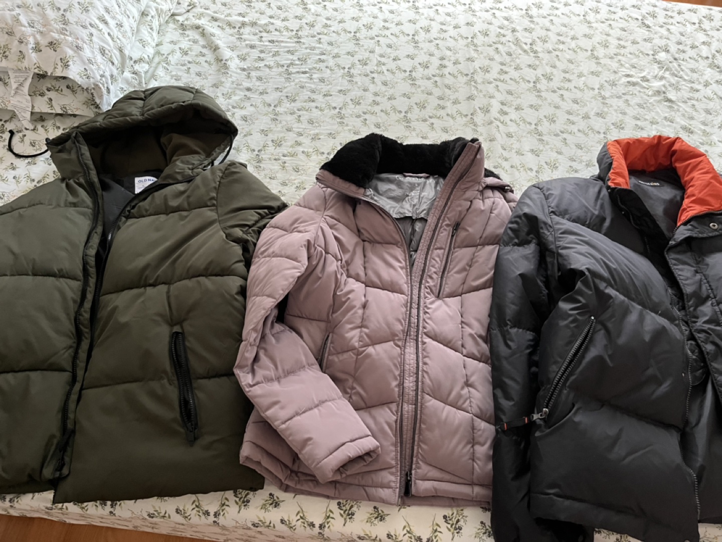 Winter jackets all three for 100 CAD