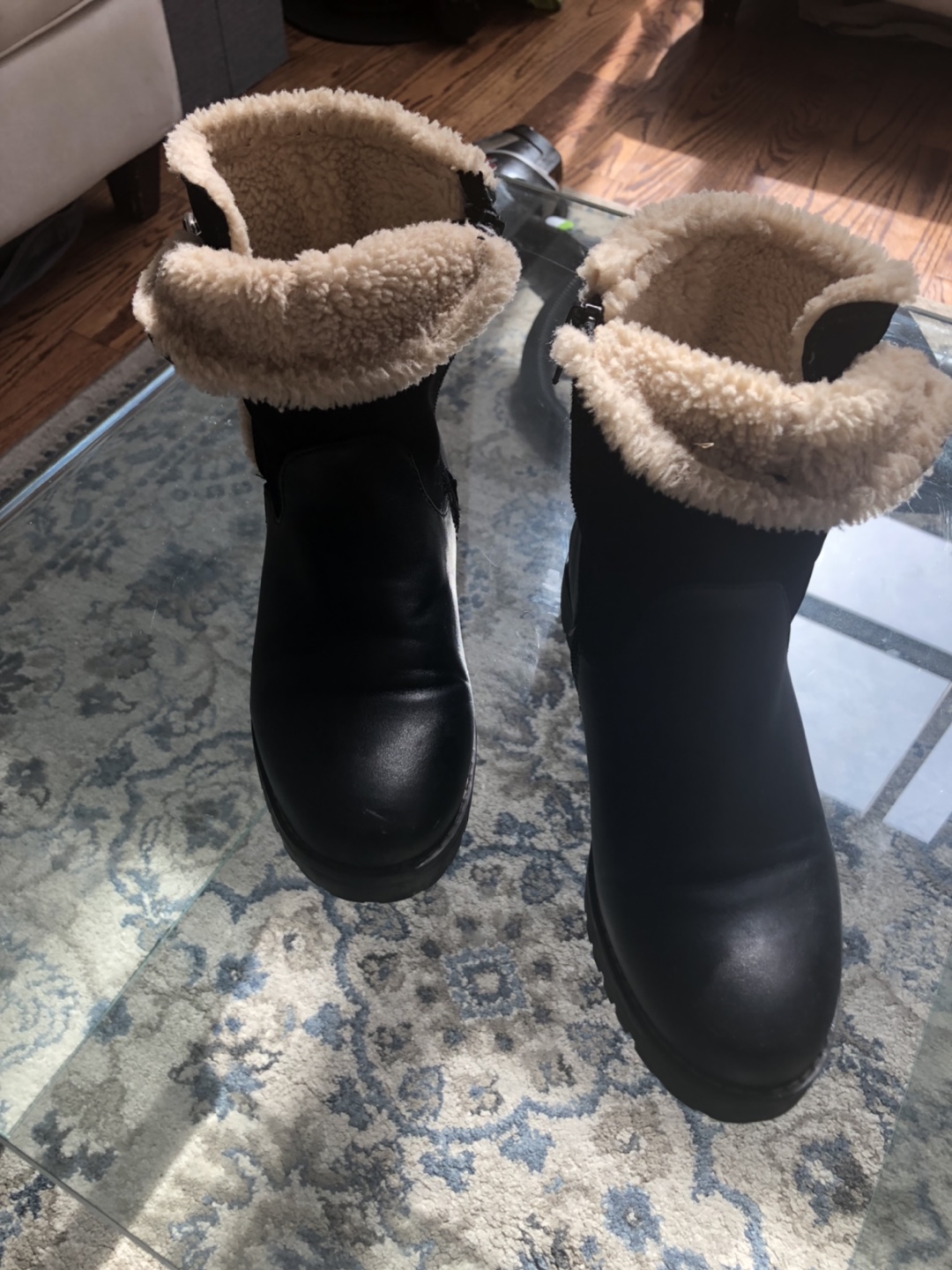 Nautica winter shearling boots like new - photo 4