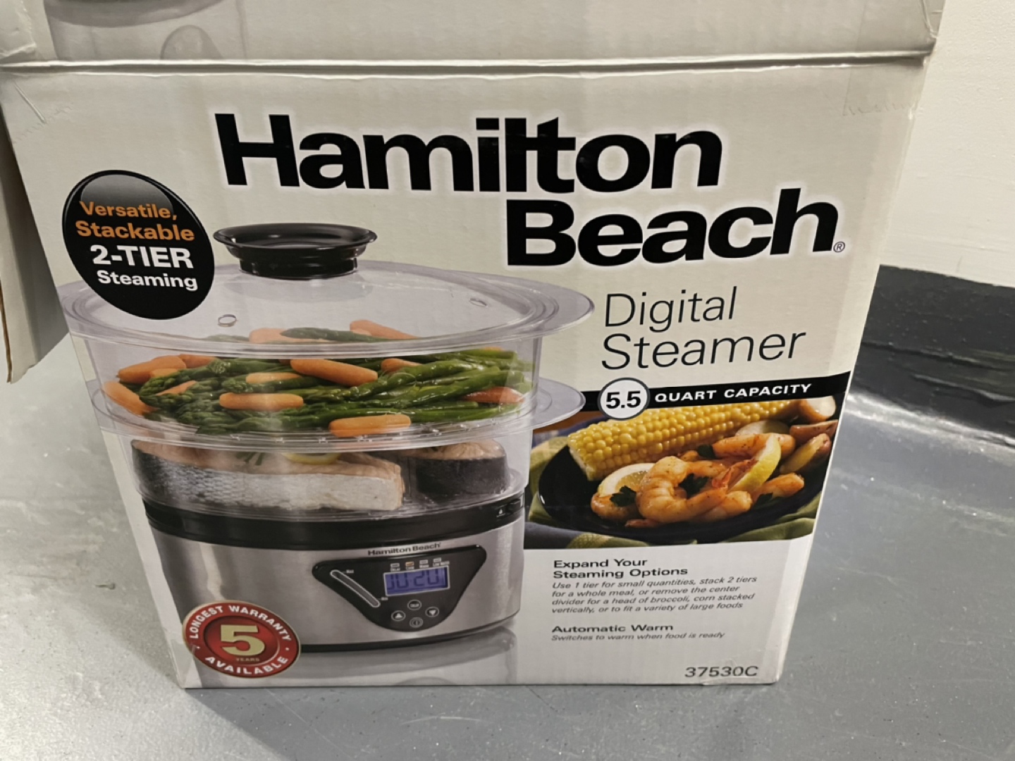 Hamilton Beach Digital Steamer