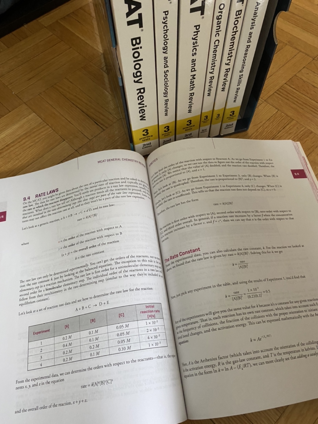 princeton review MCAT textbooks full set - photo 3