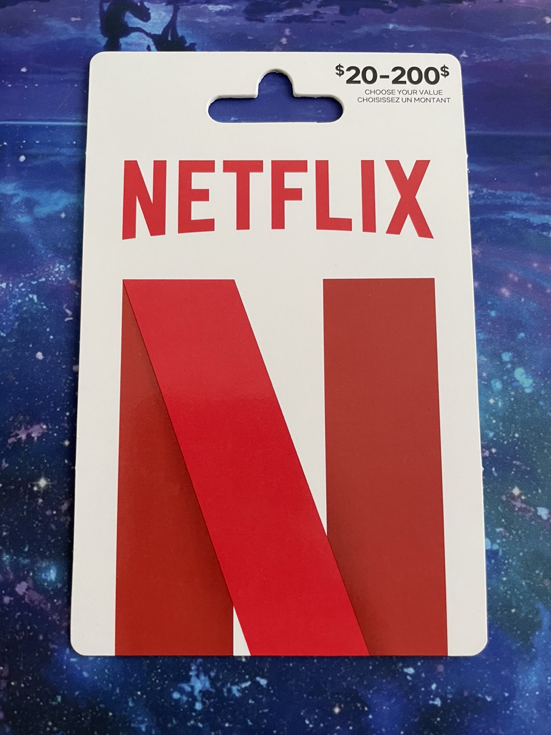 Netflix gift card