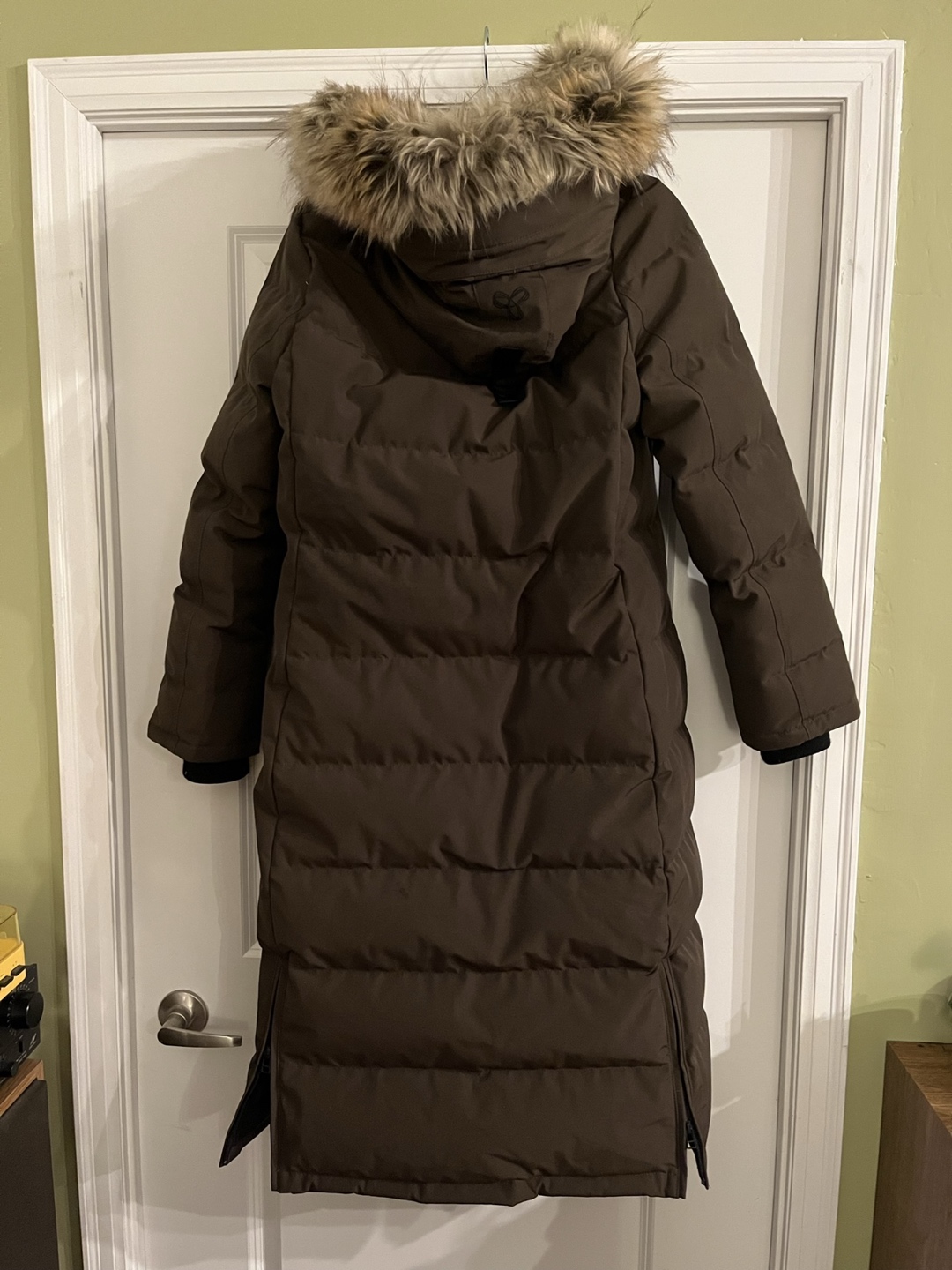 Aritzia TNA - The Powder Parks Long (Dark Olive) - photo 2