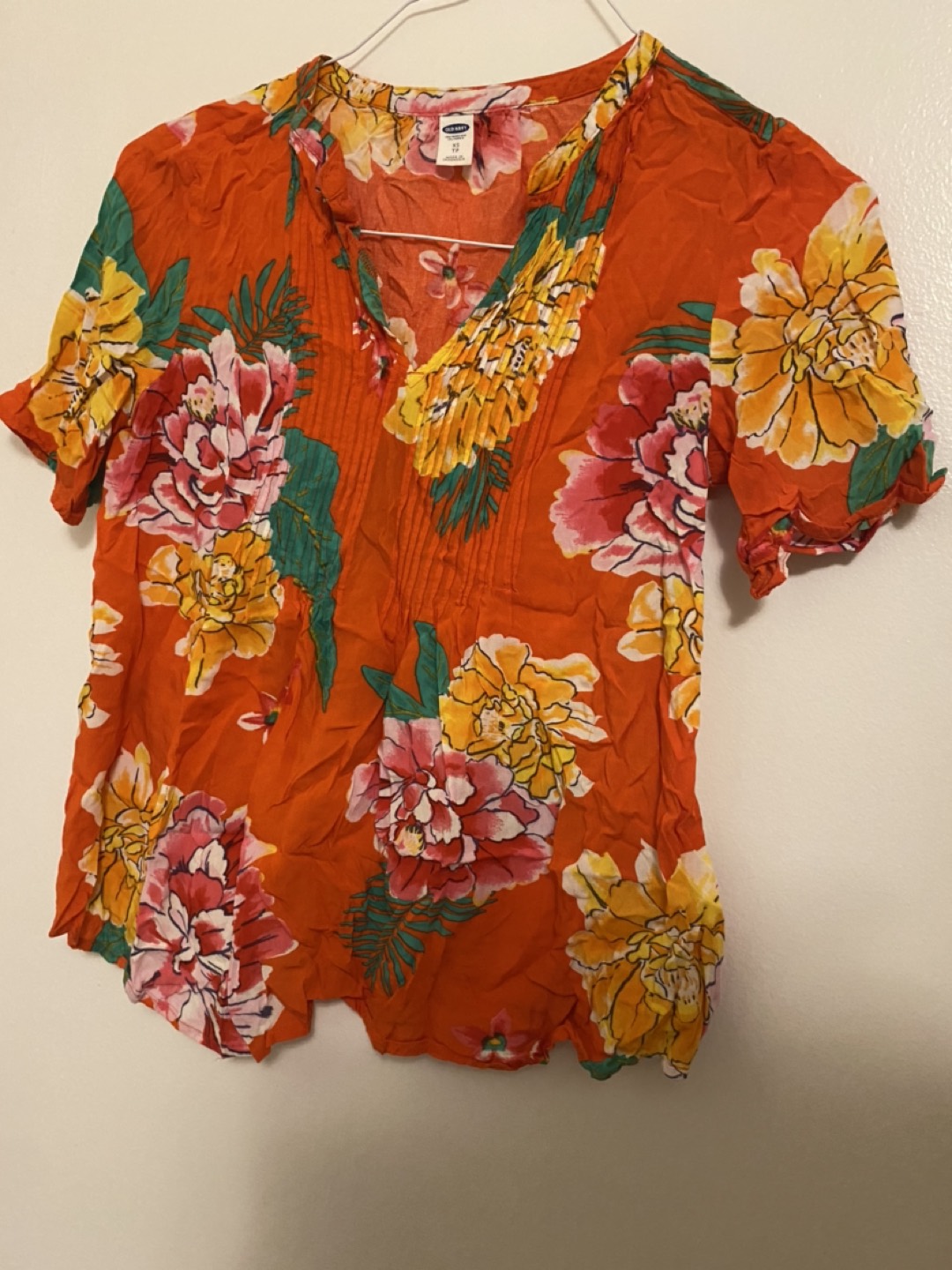 Floral Summer Blouse - XS thumbnail