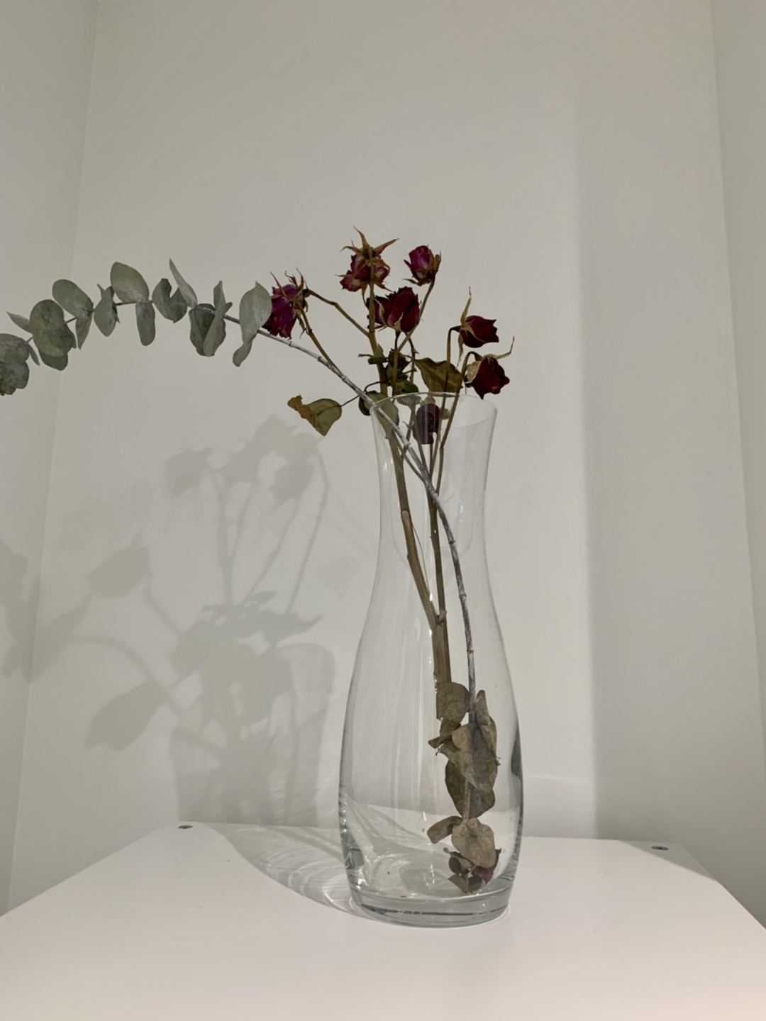 Vase with dried flowers and two boxes thumbnail