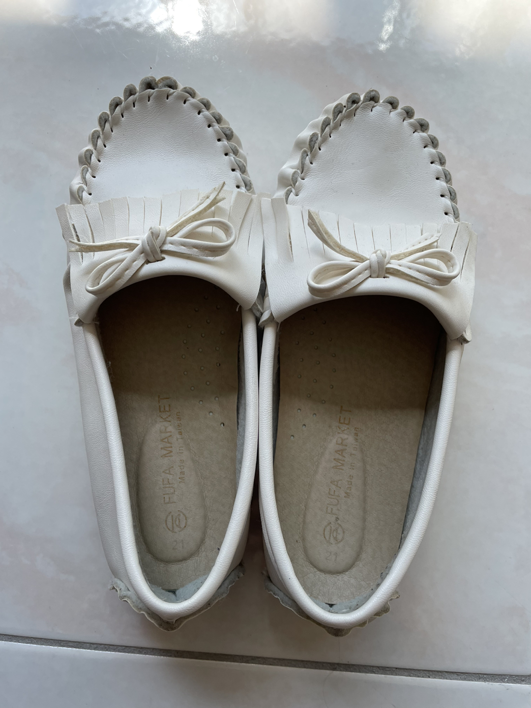 Girls leather shoes - photo 2