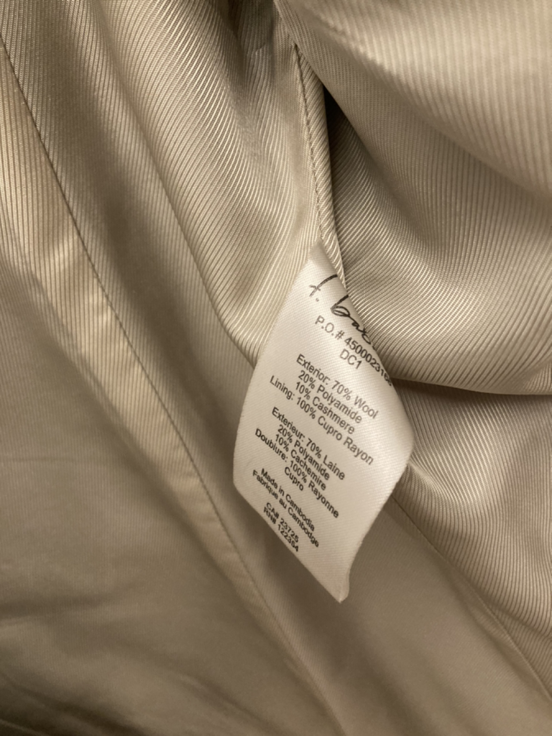 Aritzia Wool Howell Peacoat - photo 4