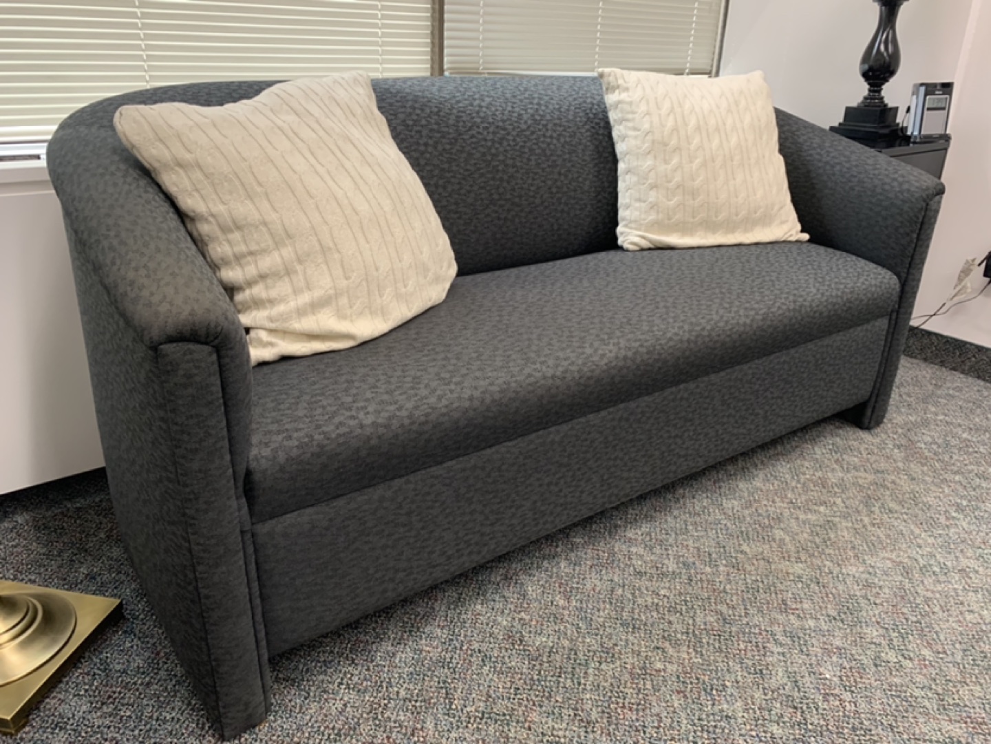 Nice Love Seat with Pillows