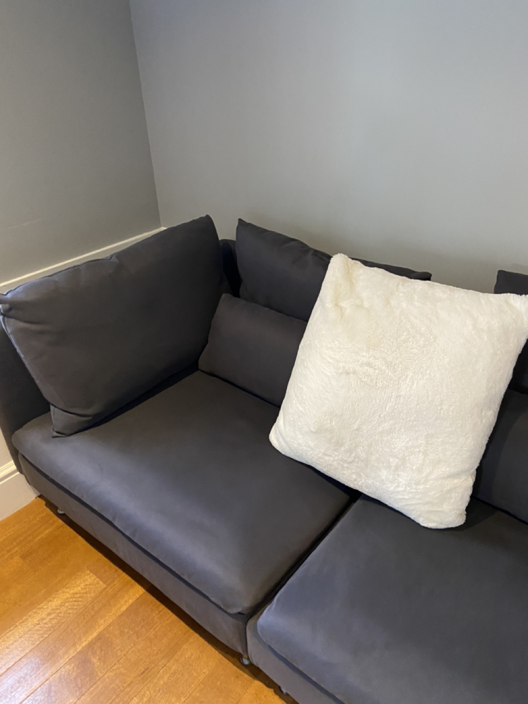 Sectional Ikea sofa 1 year old - photo 5