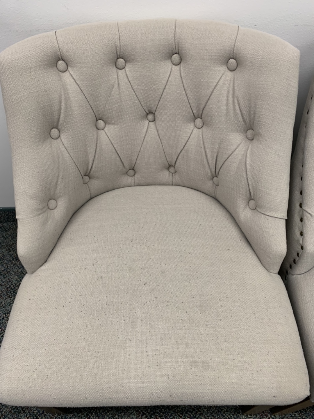 2 Lovely Structube Chairs - photo 4