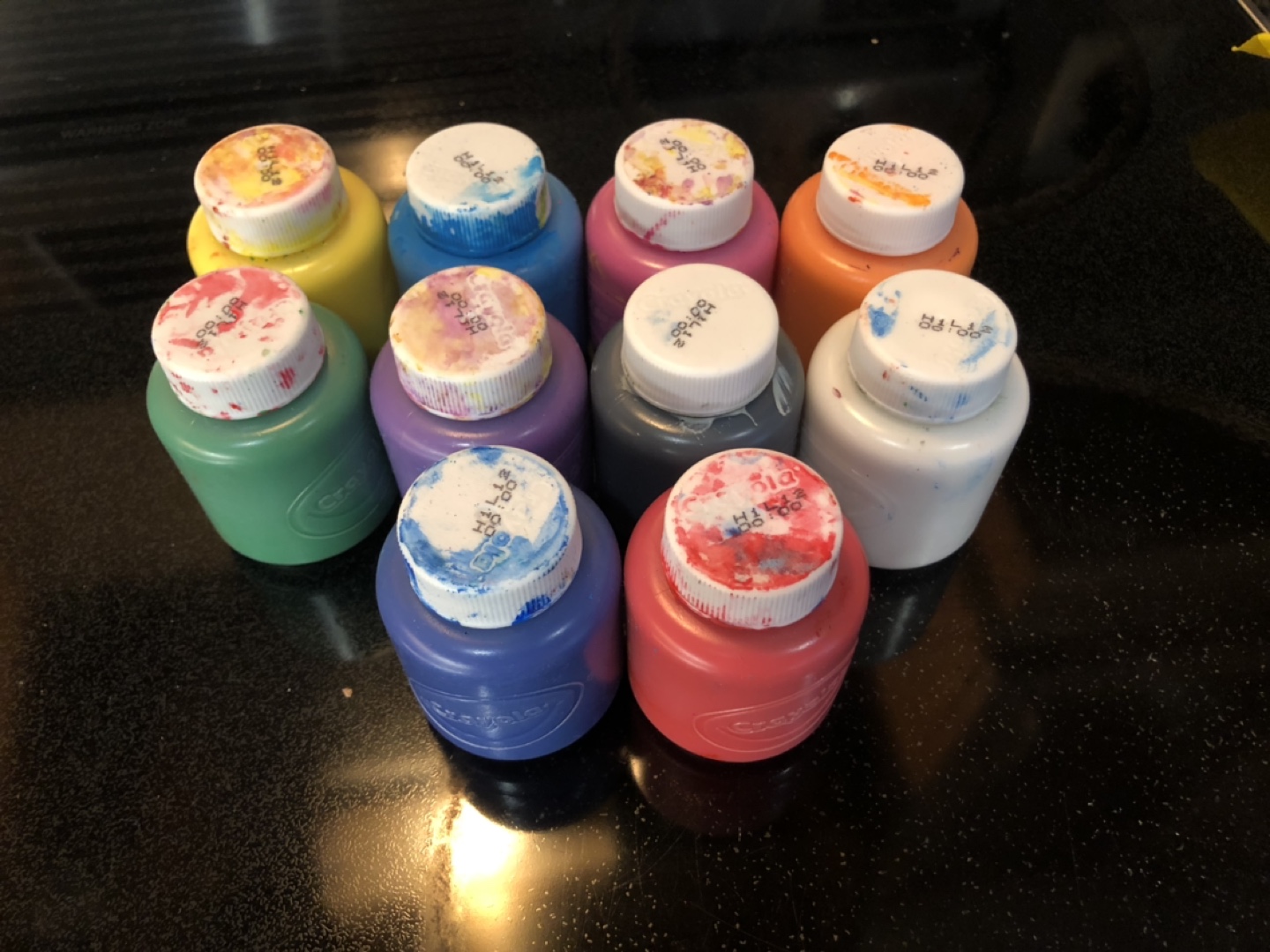 Free no toxic crayola kids paint