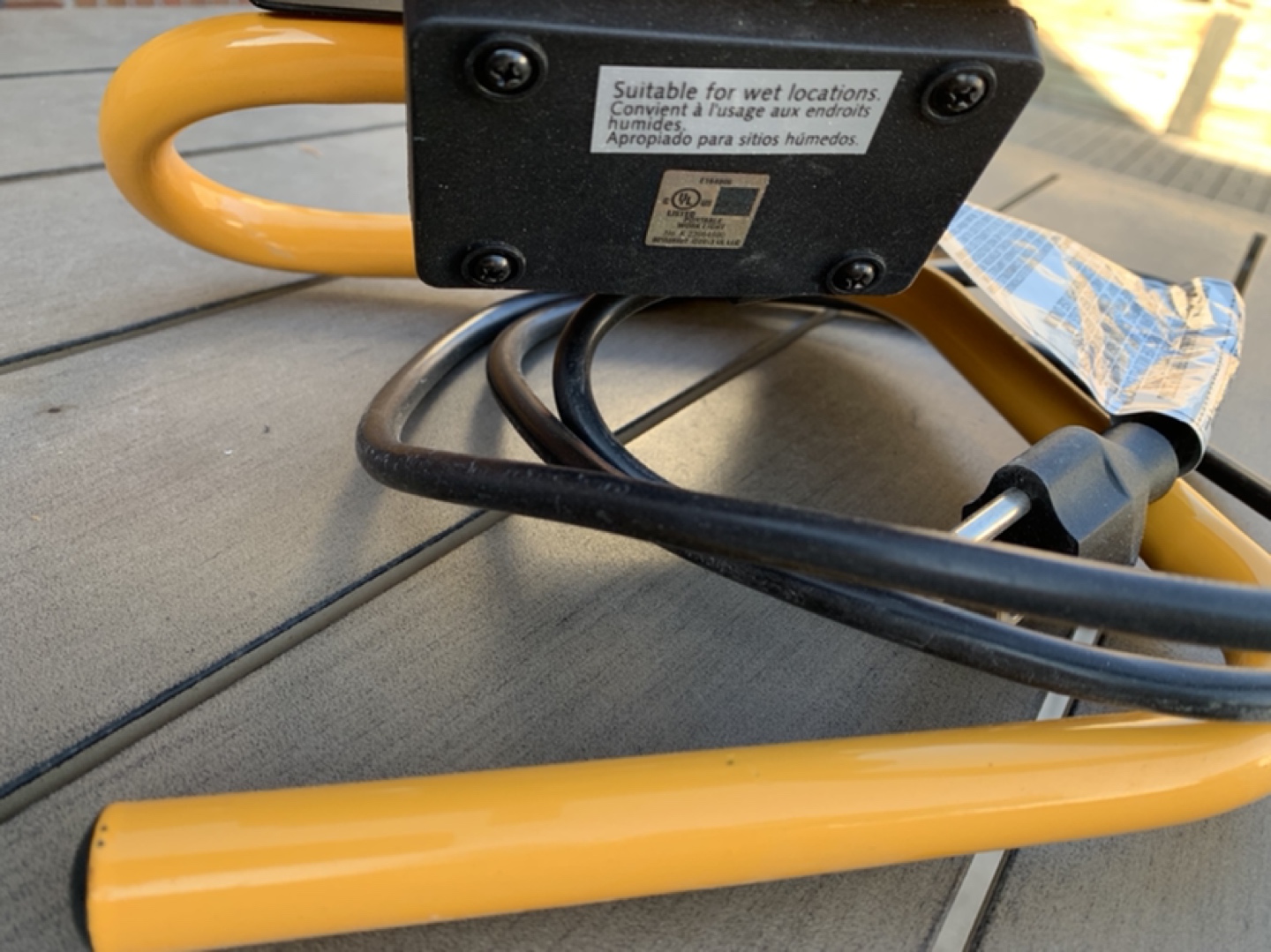 Electric Halogen Portable Work-light