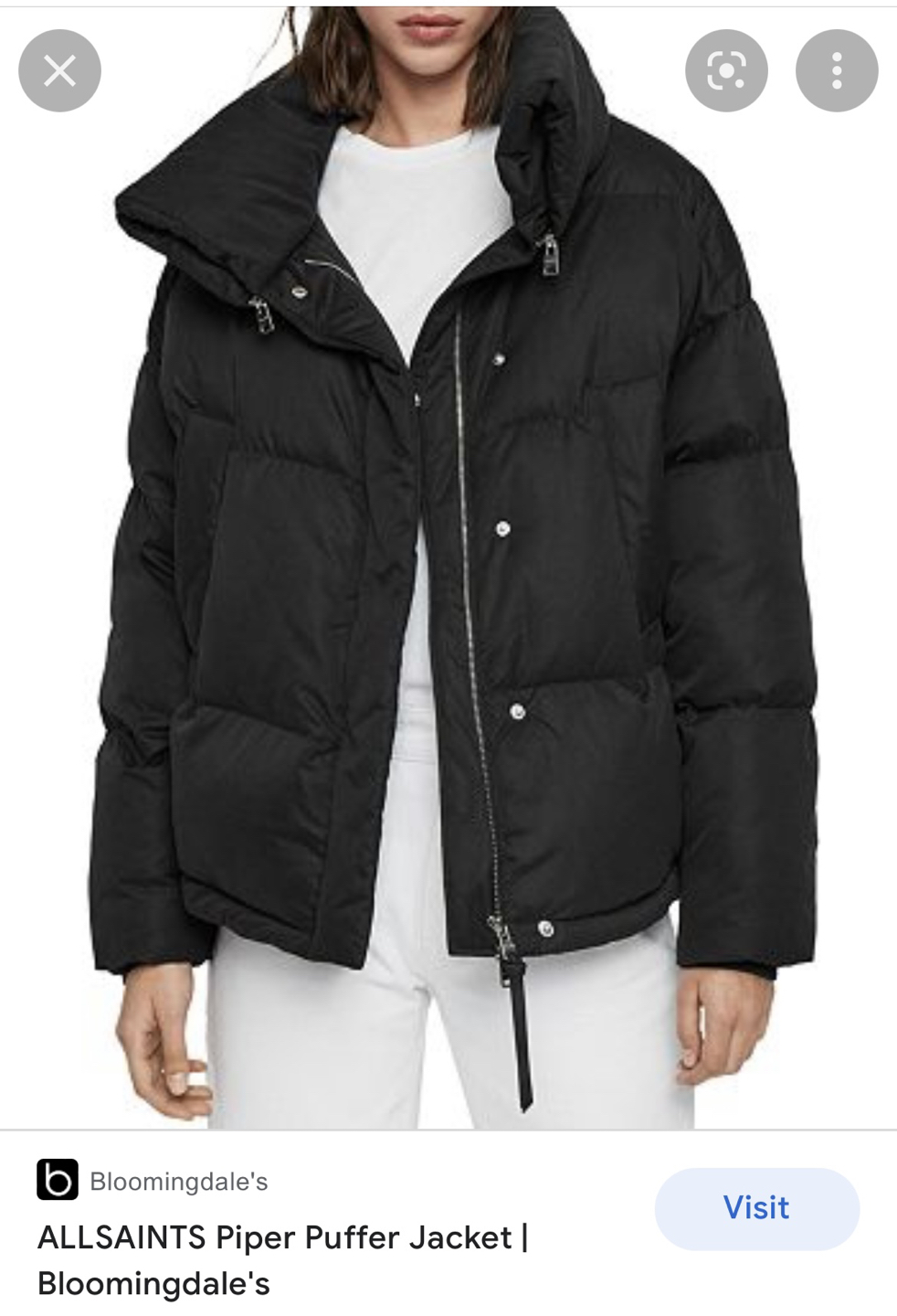 ALLSAINTS puffer coat