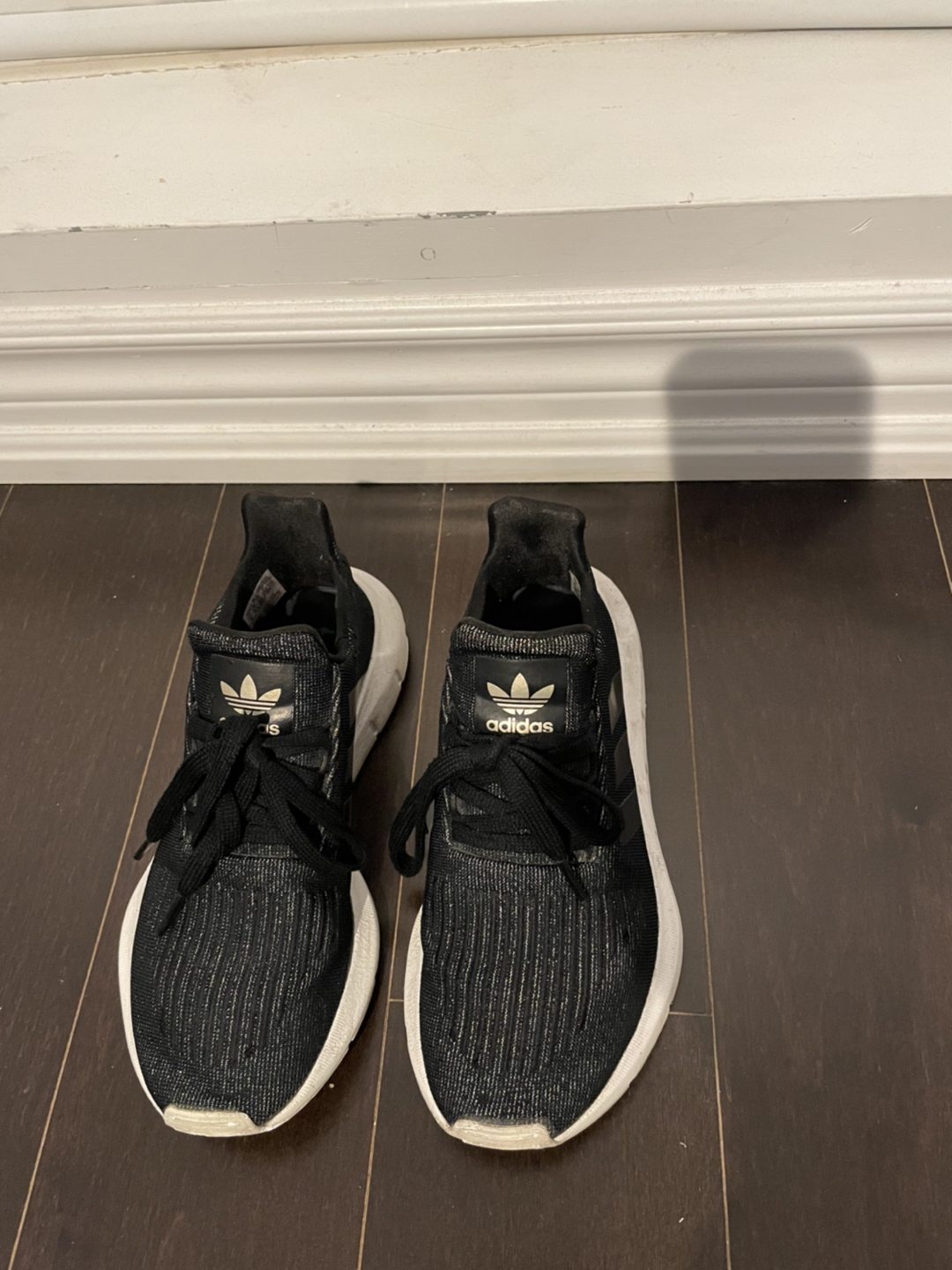 Adidas Gold Glitter Sneakers Size 5