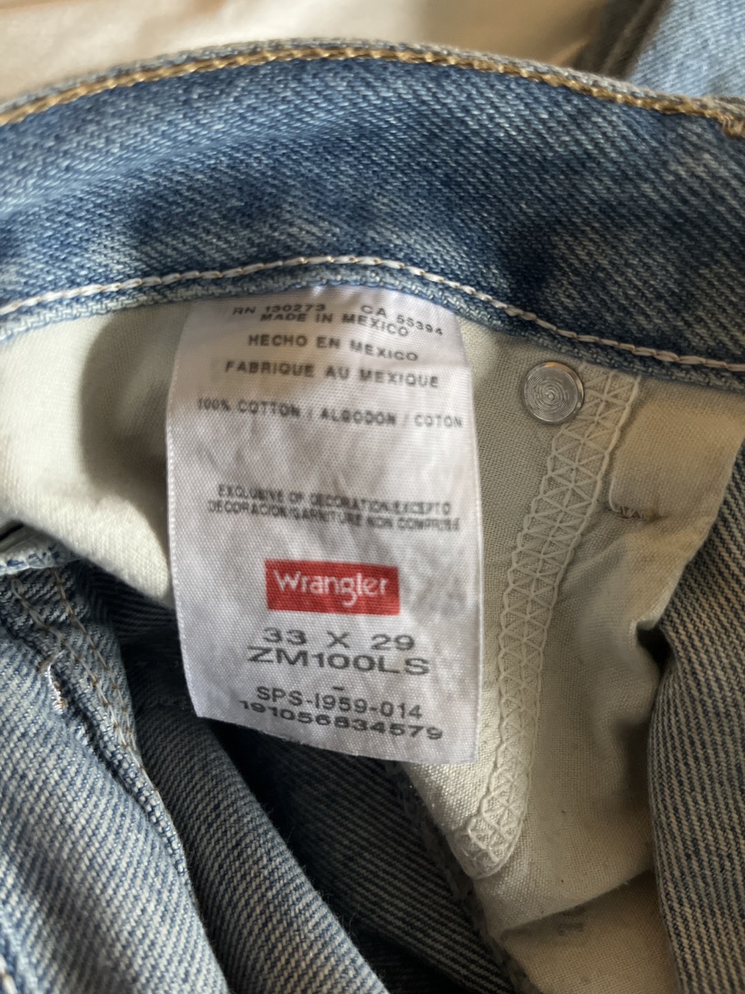 Wrangler Jeans #freecycle - photo 3