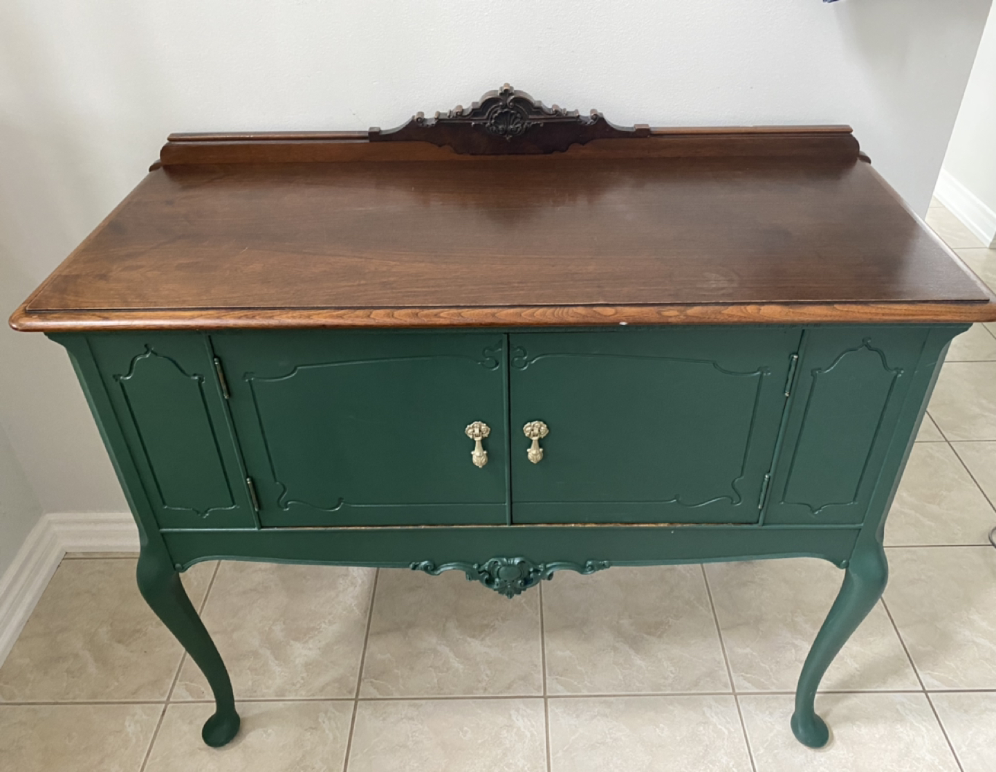 Antique refurbished dresser sideboard - photo 2