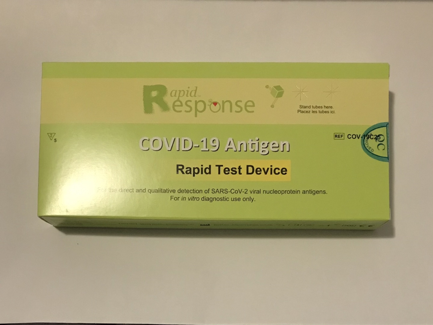 New Rapid Response COVID-19 Antigen Rapid Test Kit #freecycle thumbnail