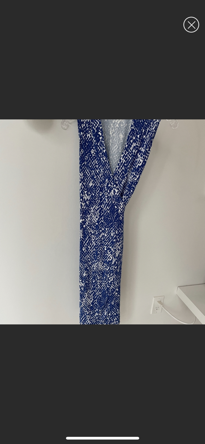 DVF Diane von Furstenberg sleeveless wrap dress image indicator(3)