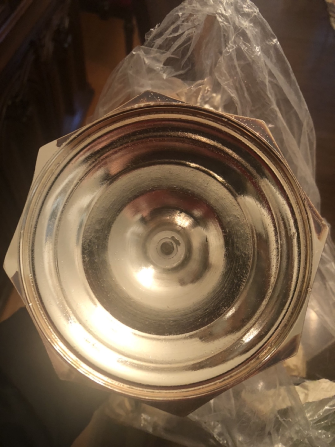 Adjustable Silver Candlestick Holder, two image indicator(5)