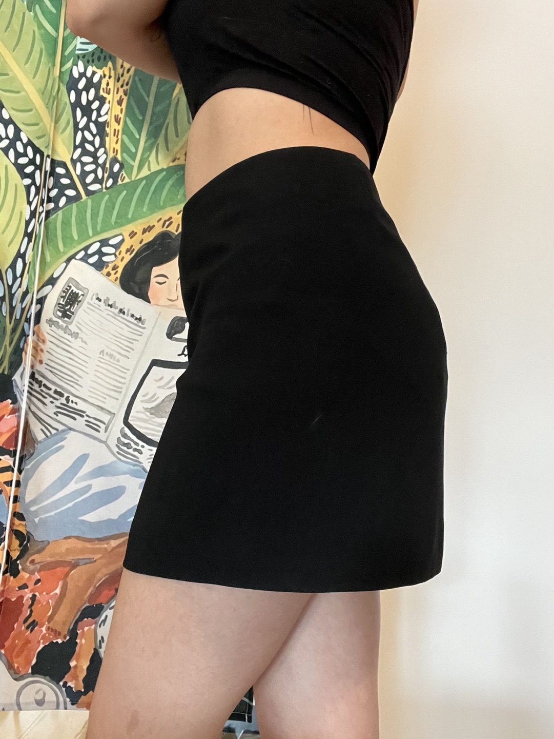 Little Black Mini Skirt