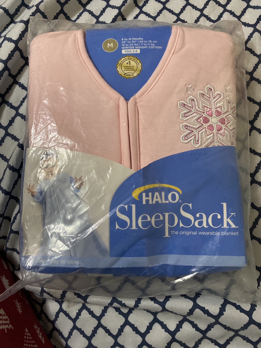 HALO SleepSack  TOG 2.5 Winter Weight Cotton